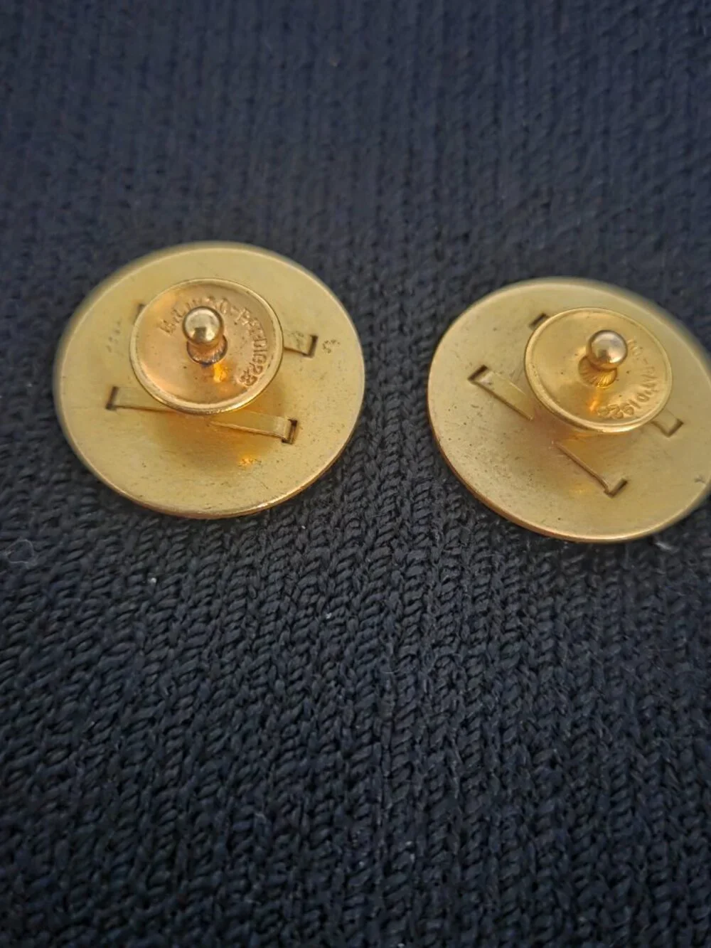 Antique Art Deco Baer & Wilde Kum A Part Cufflinks 1923 Patent